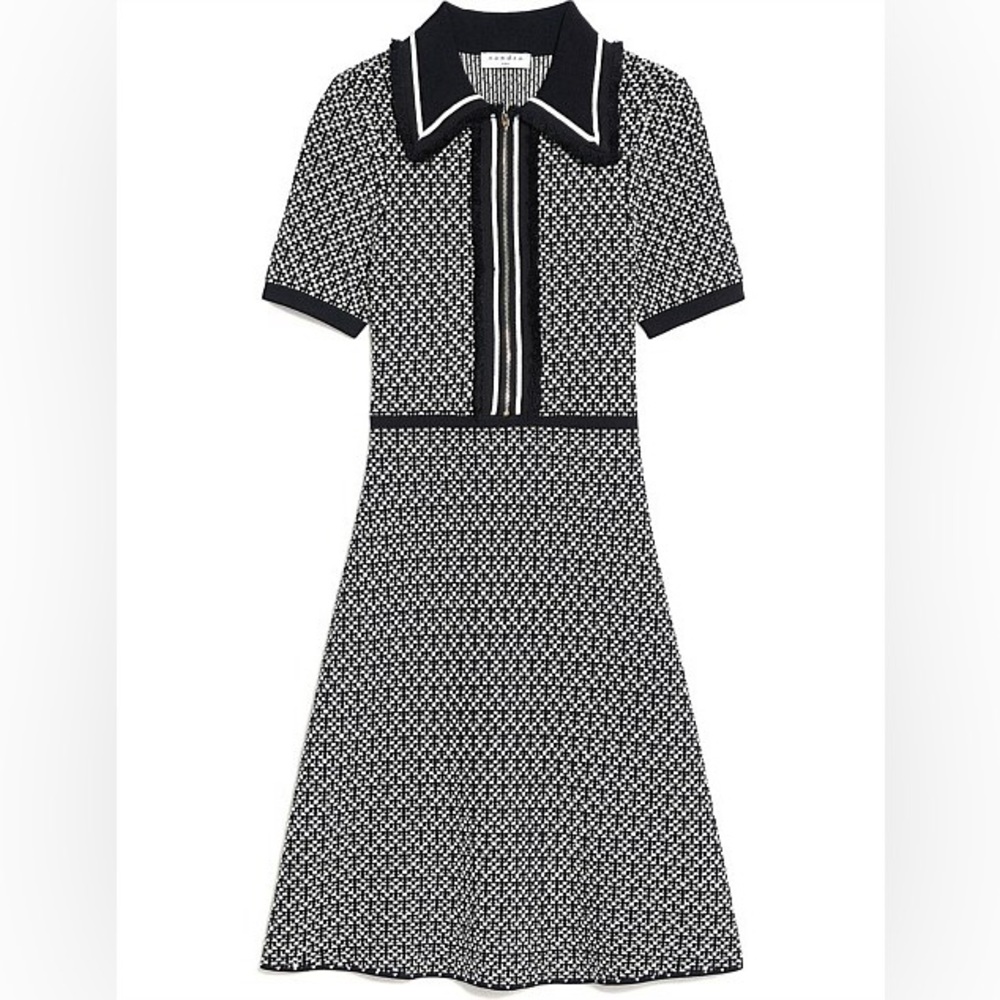 SANDRO KNIT DRESS     NEW CONDITION - Picture 5 of 14